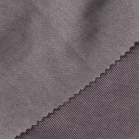 Dark Purple Geometric Piqué Knit, Cotton-Poly
