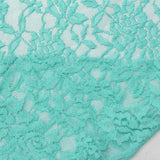 Aqua Floral Lace, Nylon — photo 3