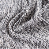 Black Marl Chunky Knit, Cotton-Poly — photo 3
