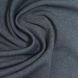 Navy Marl Scuba Knit, Polyester — photo 3