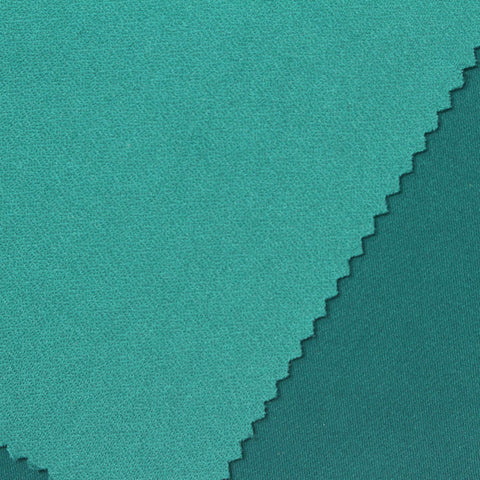 Polyester Stretch Linen-Look Fabric, 230 gsm, 160 cm — Green