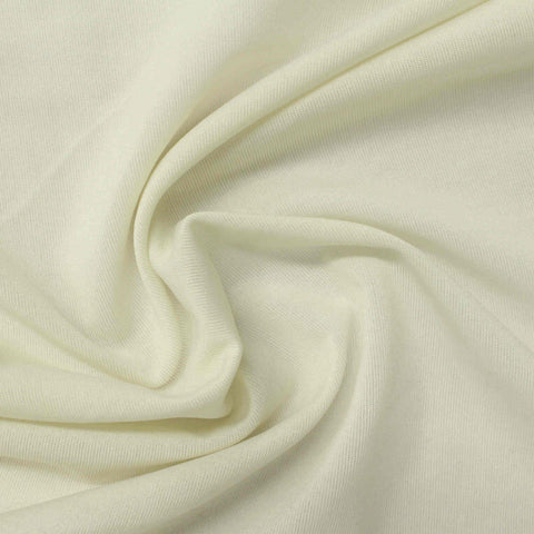 Polyester Stretch Jersey Knit Fabric, 120 gsm, 160 cm — Beige