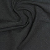 Cotton Stretch Jersey Knit Fabric, 230 gsm, 169 cm — Black — photo 3