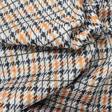 Black Houndstooth Knit, Polyester — photo 3