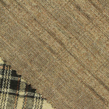 Beige Plaid Jacquard, Poly-Viscose — photo 3