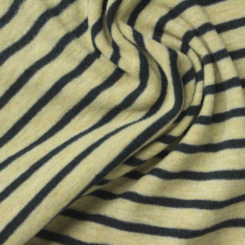 Dark Grey Stripes Knit, Polyester, 220 gsm, 180 cm