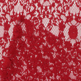Red Floral Lace, Cotton-Nylon — photo 3