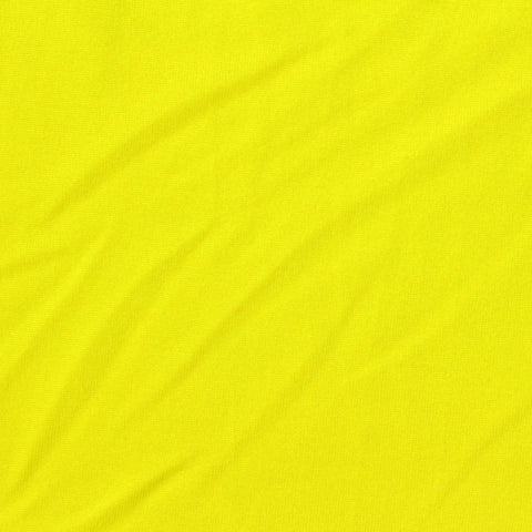 Polyester Stretch Milk Silk Knit Fabric, 180 gsm, 160 cm — Yellow