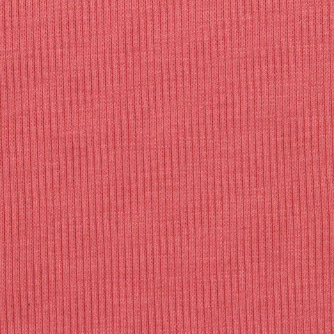 Coral Rib Knit, Poly-Cotton