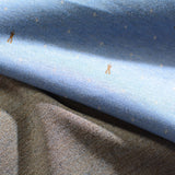 Brown Dots Jacquard, Poly-Viscose — photo 3