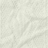 Cream Openwork Pointelle Knit, Polyester — photo 3