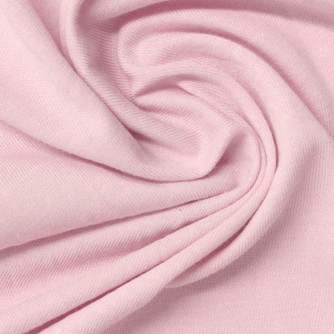 100% Cotton Jersey Knit Fabric, 150 gsm, 176 cm — Pink