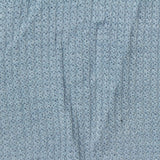 Polyester Viscose Stretch Rib Knit Fabric, 215 gsm, 163 cm — Blue — photo 3