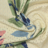 Green Floral Mesh, Nylon — photo 3