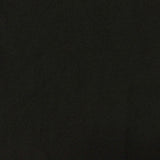 100% Polyester Linen-Look Fabric, 295 gsm, 150 cm — Black — photo 3