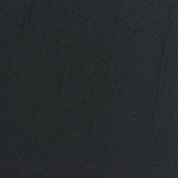 Brushed Polyester Stretch Milk Silk Knit Fabric, 150 gsm, 180 cm — Black — photo 3