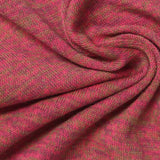 Pink Marl Chunky Knit, Poly-Cotton — photo 3