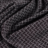 Black Houndstooth Jacquard, Nylon-Poly — photo 3