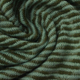Jacquard Polyester Cotton Knit Fabric, 275 gsm, 167 cm — Green — photo 3