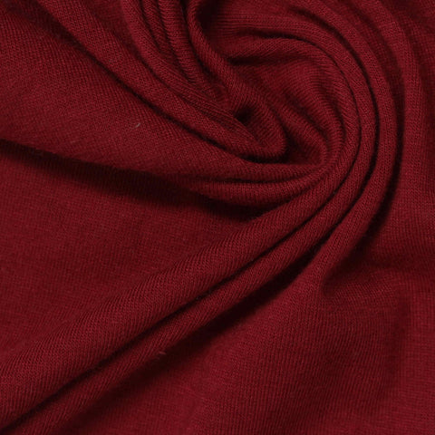 Jersey Knit Fabric, 140 gsm, 168 cm — Red