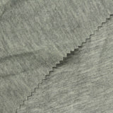 Heather Grey Marl Jersey Knit, Polyester — photo 3