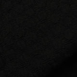 Black Tone-on-Tone Jacquard, Polyester — photo 3