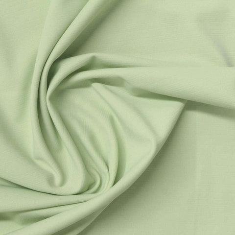 Striped Nylon Stretch Knit Fabric, 170 gsm, 165 cm — Green