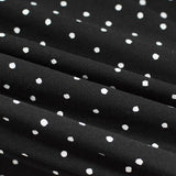 White Dots Jersey Knit, Cotton-Modal — photo 3
