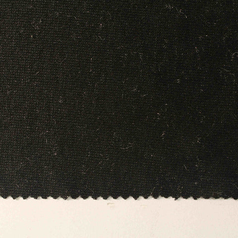 Black Marl Jersey Knit, Viscose-Poly, 150 gsm