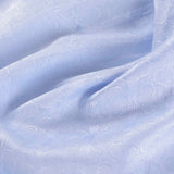 Light Blue Horizontal-Stripe Jacquard, Polyester — photo 3