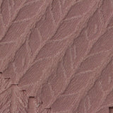 Dusty Rose Leaf Jacquard, Polyester — photo 3