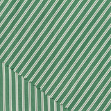 Green Vertical-Stripe Woven, Poly-Cotton — photo 3
