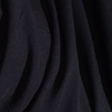 100% Viscose Woven Fabric, 140 gsm, 144 cm — Black — photo 3