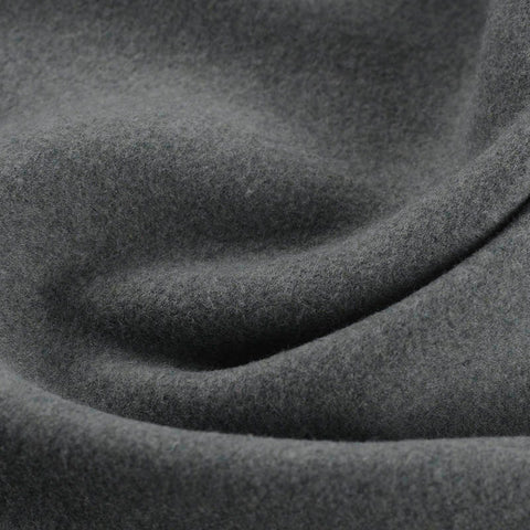 Dark Grey Marl Woven, Poly-Cotton