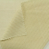Jacquard Polyester Metallic Stretch Knit Fabric, 155 cm — Beige — photo 3