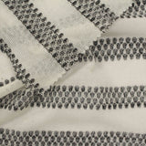 Dark Grey Stripes Chunky Knit, Poly-Metallic — photo 3