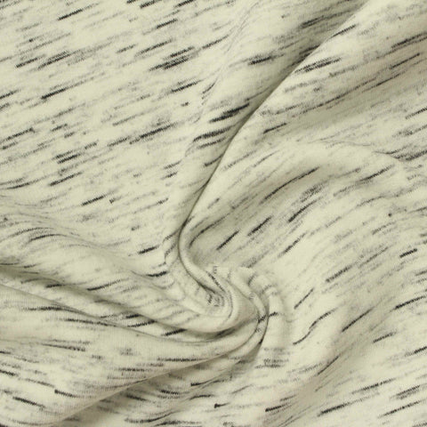 Cream Marl French Terry, Poly-Modal