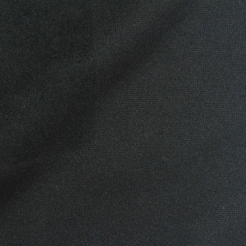 100% Polyester Fleece Fabric, 160 gsm, 147 cm — Black