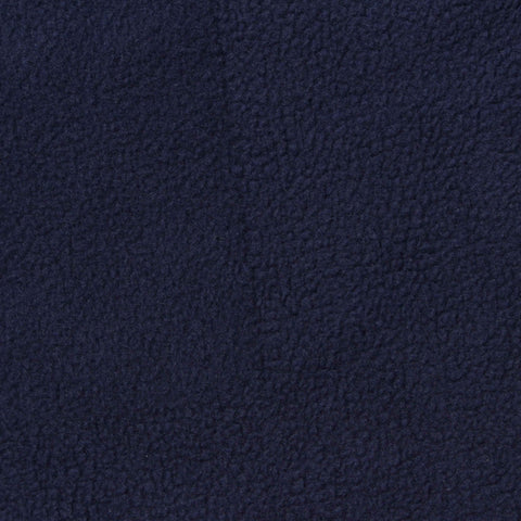 100% Polyester Fleece Fabric, 180 gsm, 150 cm — Navy