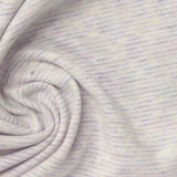 Purple Marl Interlock Knit, Poly-Viscose — photo 3
