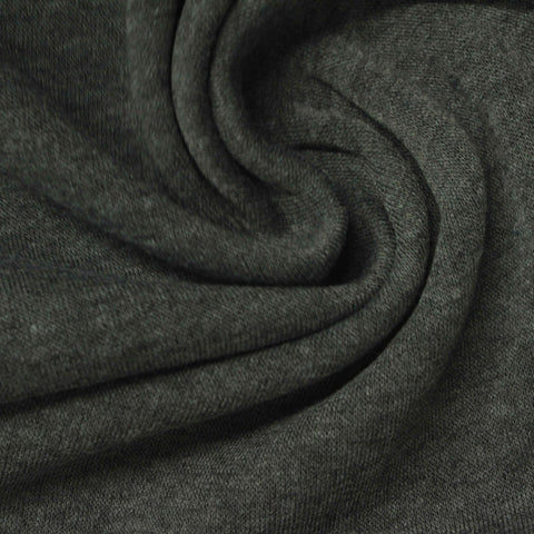 Heathered Grey Marl Knit, Polyester, 200 gsm