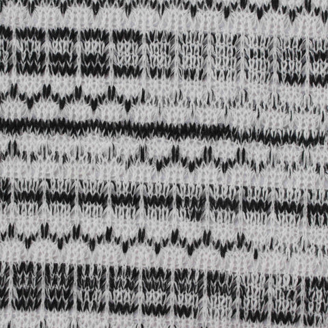 Black Openwork Jacquard, Polyester, 200 gsm, 150 cm