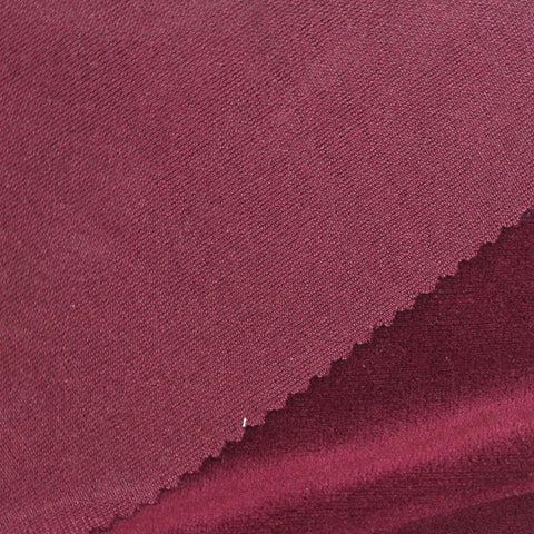 Polyester Stretch Knit Fabric, 210 gsm, 190 cm — Red
