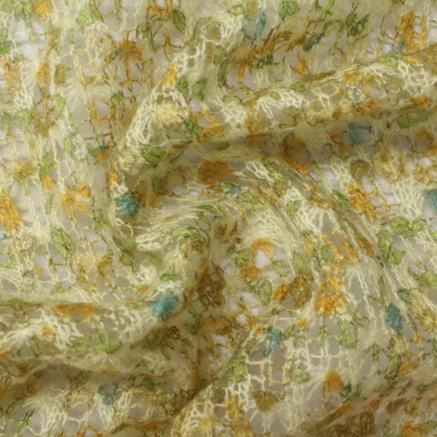 Yellow Flecks Knit, Acrylic