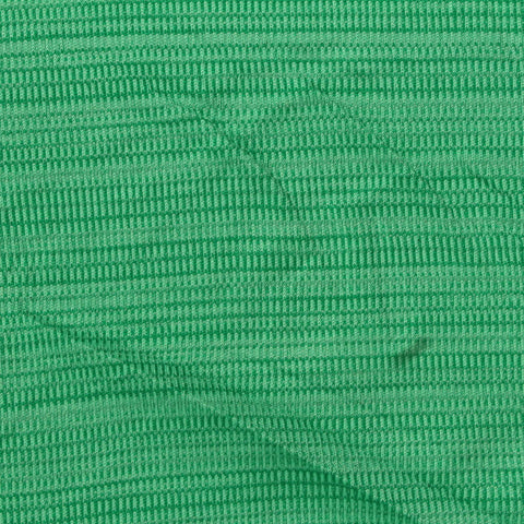 Green Tone-on-Tone Interlock Knit, Polyester, 170 gsm