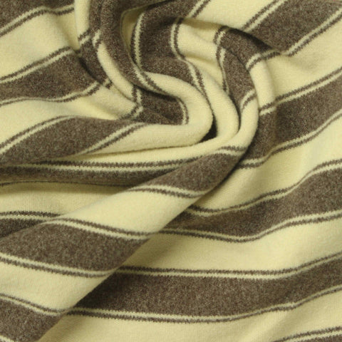 Brown Stripes Velvet, Polyester