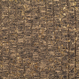 Gold Marl Rib Knit, Poly-Viscose — photo 3