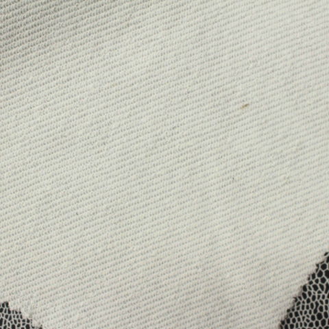 Black Animal Print French Terry, Poly-Cotton, 255 gsm