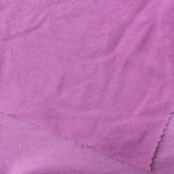 100% Polyester French Terry Fabric, 187 gsm, 170 cm — Purple — photo 3