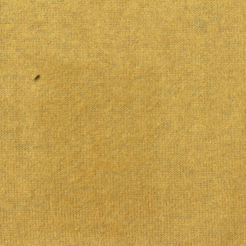 Yellow Marl Chunky Knit, Viscose-Poly, 283 gsm